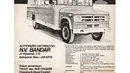 Iklan bus Fargo, Bus jadul yang masih punya moncong. (Source: instagram.com/@busklasik)