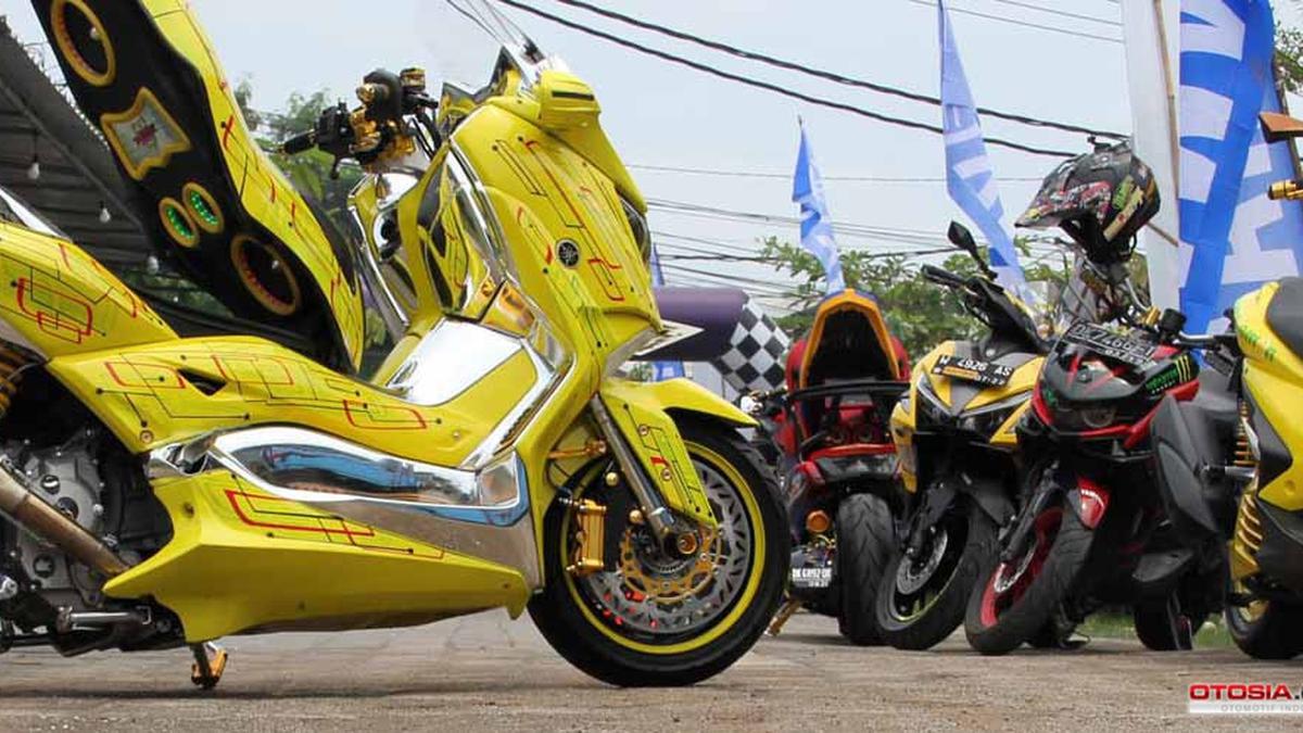 Gaya Modifikasi NMax-XMax Bali Punya 3 Ciri - Berita Otosia.com