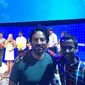 Ahmed Mohammed dan Sergey Brin di Google Science Fair. Foto: Akun Twitter @IStandWithAhmed