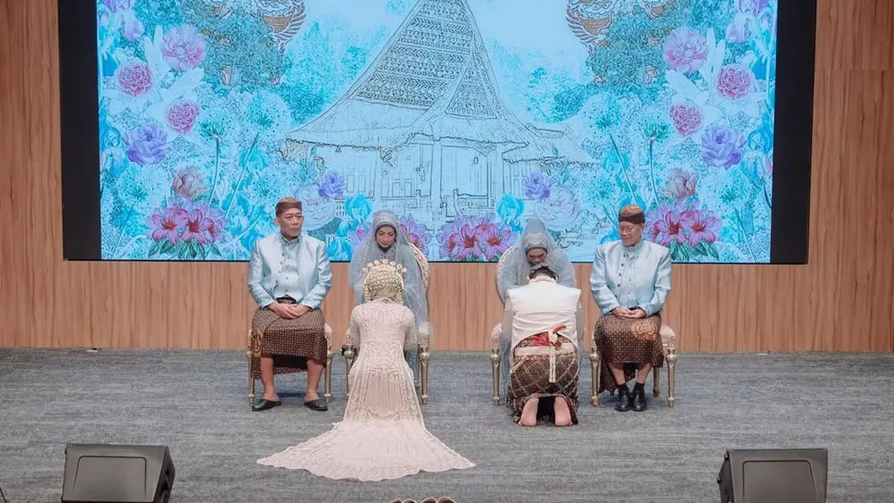 Pernikahan bertema bioskop