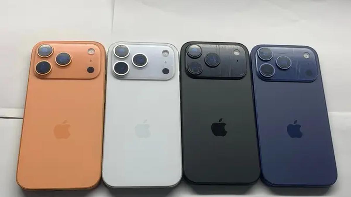 Dummy atau render iPhone 17 Pro. (Doc: Sonny Dickson | GSM Arena)