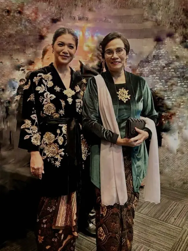 Sri Mulyani dan Franka Makarim