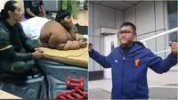 Potret kabar Arya Permana bocah obesitas yang pernah viral. (Sumber: Instagram/ade_rai / Kapanlagi)