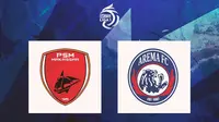 Liga 1 - PSM Makassar Vs Arema FC (Bola.com/Adreanus Titus)