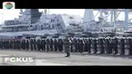 TNI AL gelar apel pengamanan Pemilu 2019 di Dermaga JICT, Tanjung Priok, Jakarta Utara.