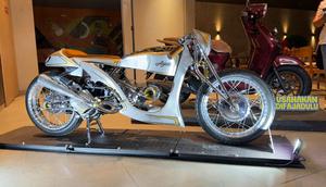 Karya Modifikasi Honda Stylo bernama Arjuna kembali ke Malang (Source: Nurrohman Sidiq)