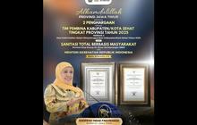 Raih Penghargaan Kemenkes, Khofifah Tegaskan Komitmen Tingkatkan Kualitas Kesehatan Jatim