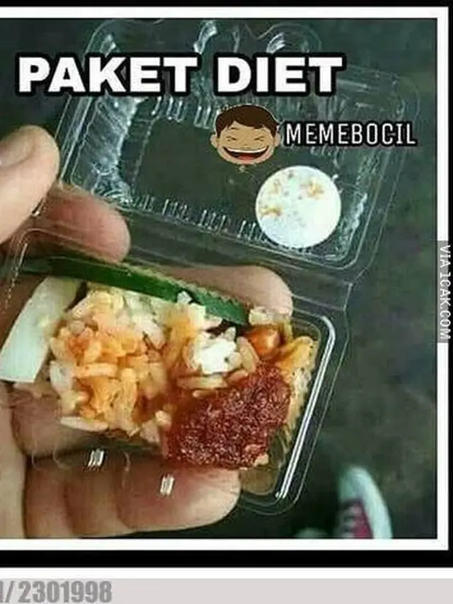 6 Menu Diet Demi Kurus Jelang Lebaran Ini Nyeleneh Banget, Kocak