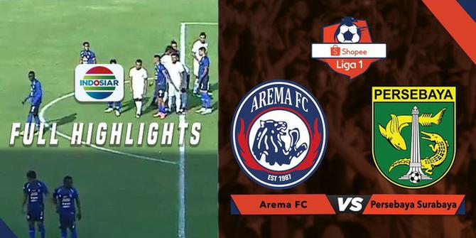 VIDEO: Highlights Liga 1 2019, Arema FC Vs Persebaya 4-0