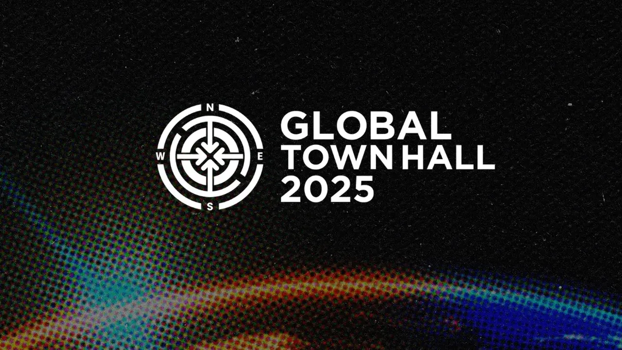 Logo Global Town Hall 2025. (www.globaltownhall2025.com).