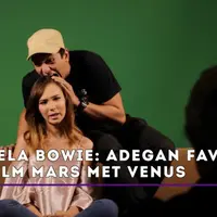 Pamela Bowie dan Ge Pamungkas punya scene favorit  di film Mars Met Venus.