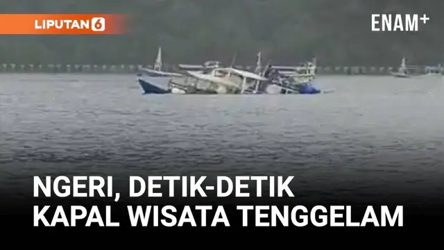 Kapal Pinisi Wisata KM Dewi Anjani Tenggelam di Labuan Bajo