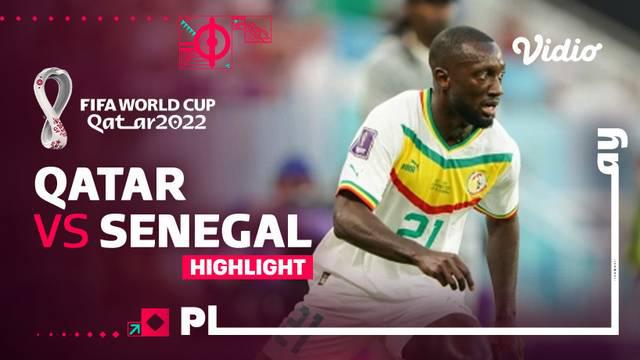 Berita video highlights pertandingan matchday kedua Grup A Piala Dunia 2022, antara Qatar melawan Senegal, Jumat (25/11/22). Pertandingan berakhir dengan skor 1-3 untuk kemenangan Senegal.