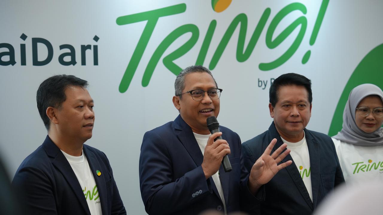 PT Pegadaian menandai babak baru transformasi digitalnya dengan meluncurkan super apps terbaru, Tring! By Pegadaian.