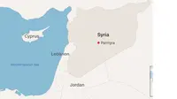 Rusia menggempur ISIS di Palmyra, Suriah. (CNN)