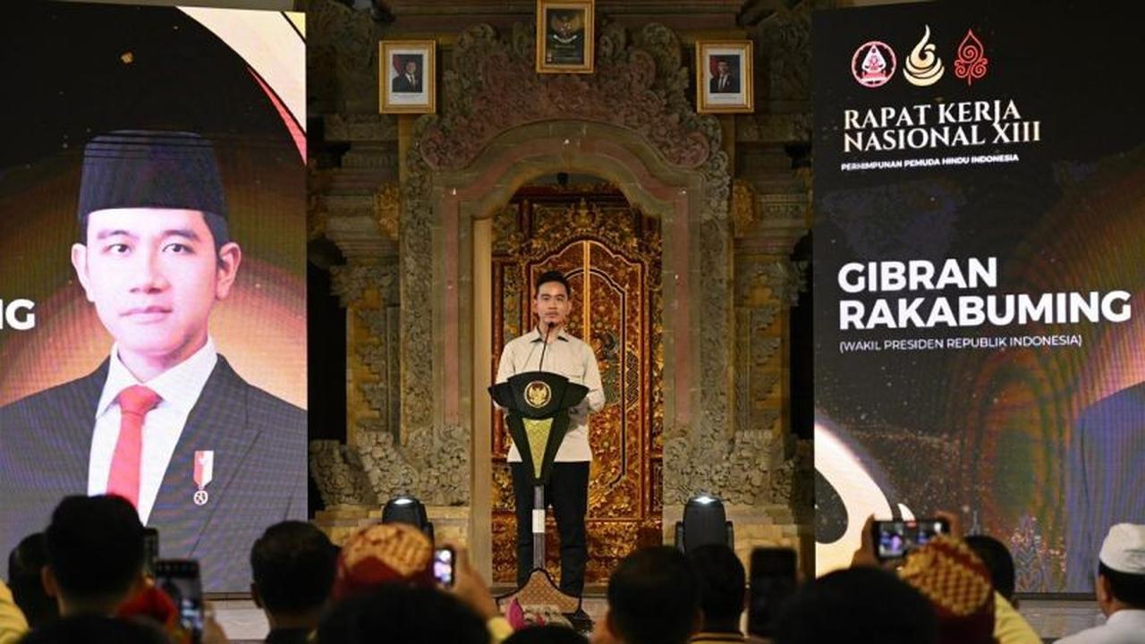 Gibran Ajak Pemuda Manfaatkan Optimal Bonus Demografi dan AI untuk Indonesia Emas