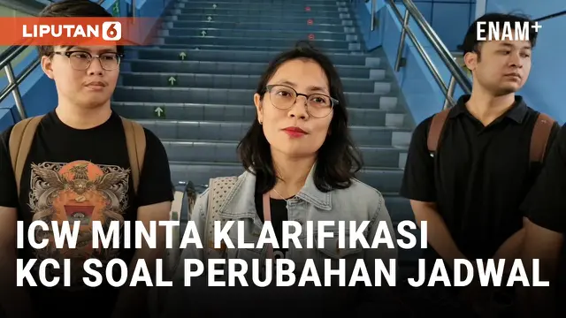 Jadwal KRL Berubah, ICW Datangi Kantor KCI