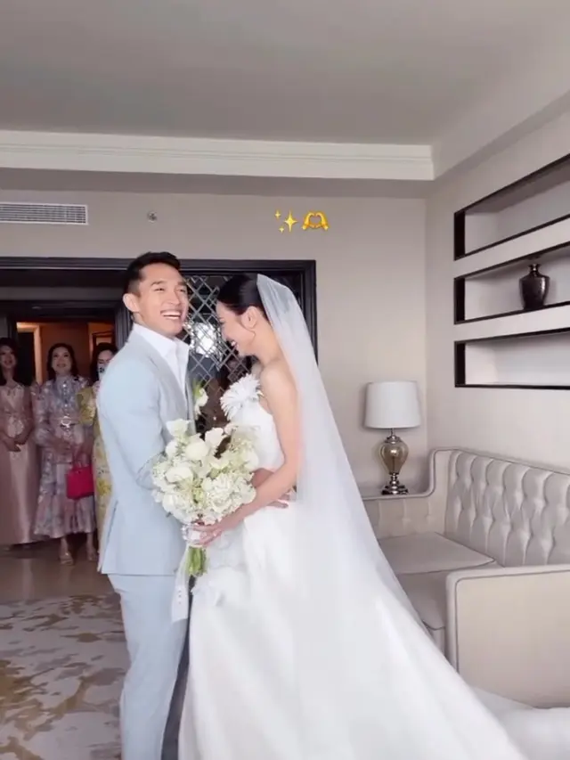 Jonatan Christie resmi menikah dengan Shanju eks JKT48 di Gereja Katedral (Youtube)