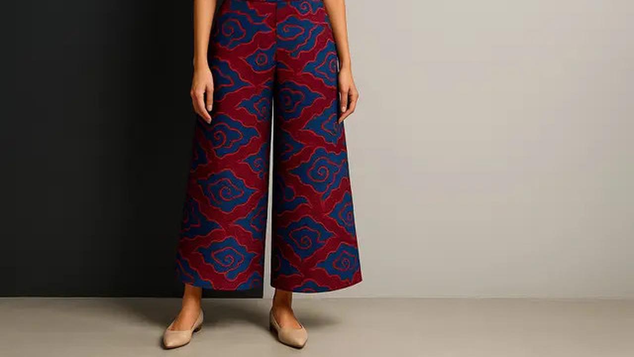 7 Model Kulot Batik Kekinian, Jadi Inspirasi Fashion Masa Kini