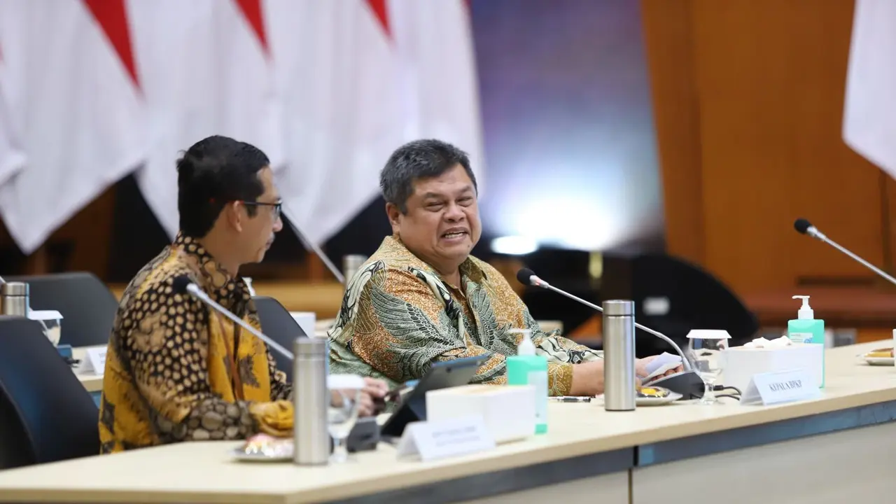 Kepala Badan Pengawas Keuangan dan Pembangunan (BPKP) Muhammad Yusuf Ateh dalam Laporan Hasil Pengawasan Bidang Pendidikan Tahun 2022. (Dok BPKP)