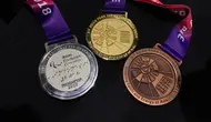 Ilustrasi medali Asian Para Games 2018. (Liputan6.com/Ahmad Fawwaz Usman)