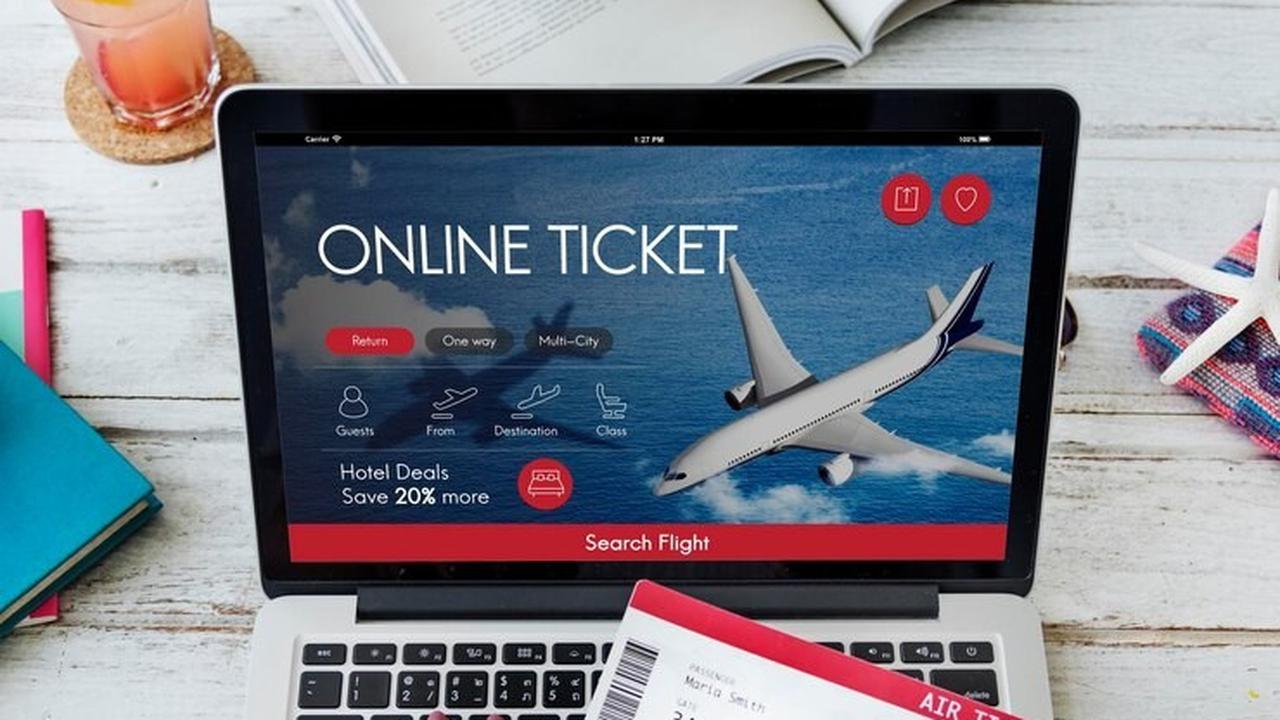 Ilustrasi Tiket Pesawat