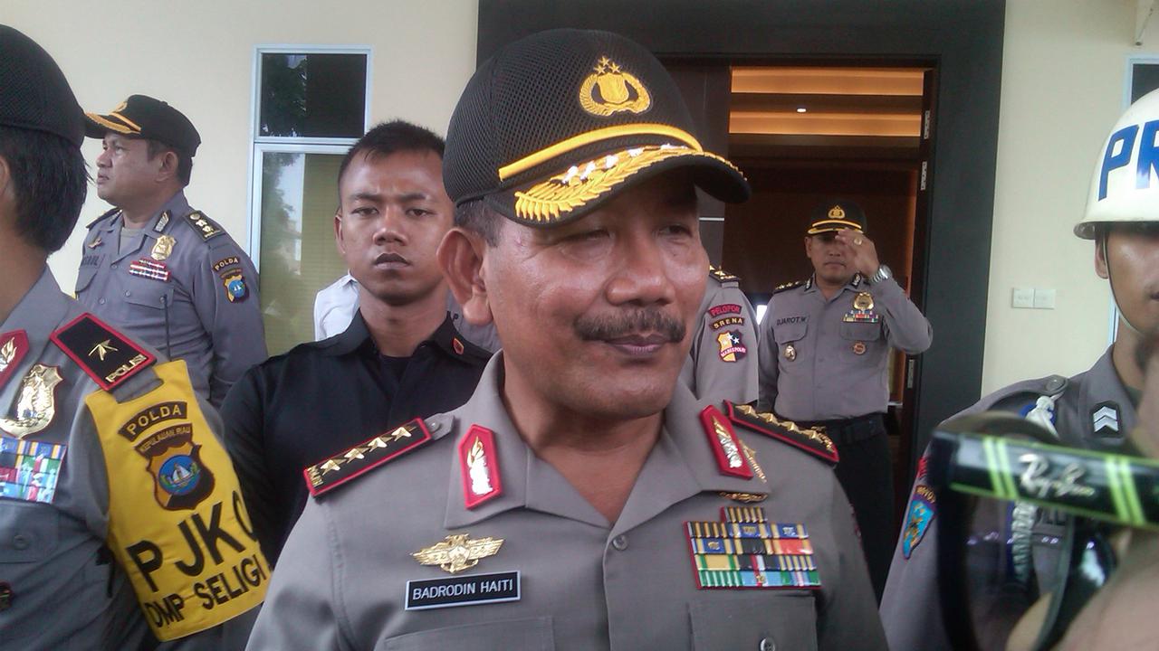 Kapolri Jenderal Polisi Badrodin Haiti