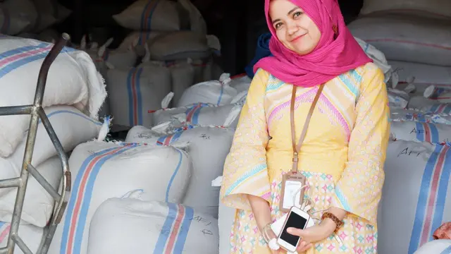 Yori Zania, Relation Manager PT BRI kantor cabang Padang. Foto: Dok Pribadi