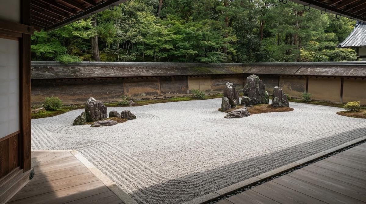 Taman Zen Ala Jepang (Karesansui)