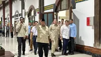 Momen Prabowo Jajal Kereta Baru KAI Nusantara Explorer