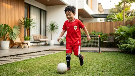 Main Seharian Tetap Nyaman, Ini Rekomendasi Setelan Jersey Anak yang Wajib Dimiliki