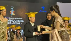 Debut Manis Ryu Kintaro, Borong 4 Penghargaan Face of Indonesia 2026