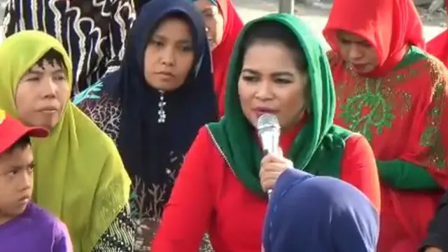 Kunjungi Kampung Payung Ramah Anak, Ini Pesan Puti Guntur Soekarno