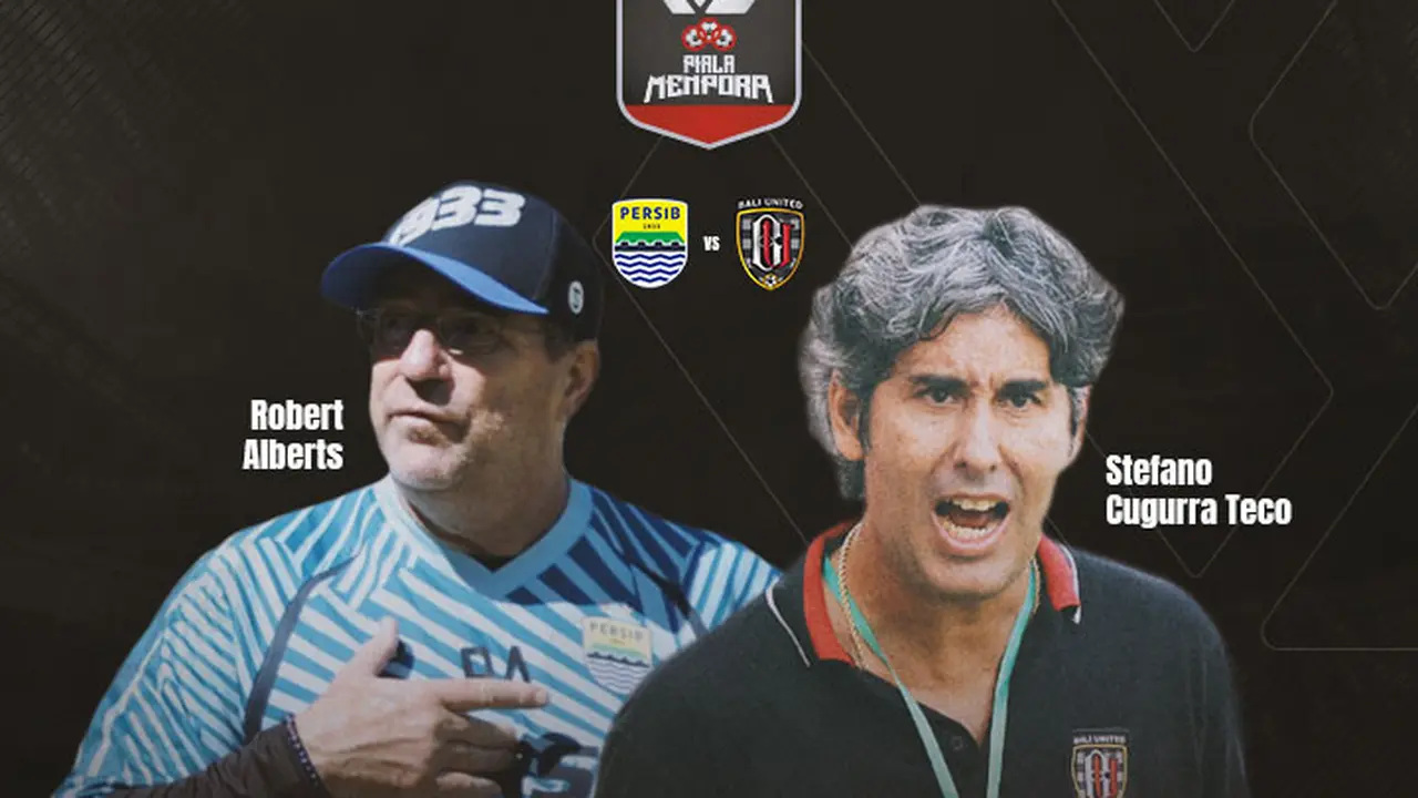 Piala Menpora - Persib Bandung Vs Bali United - Head to Head Pelatih