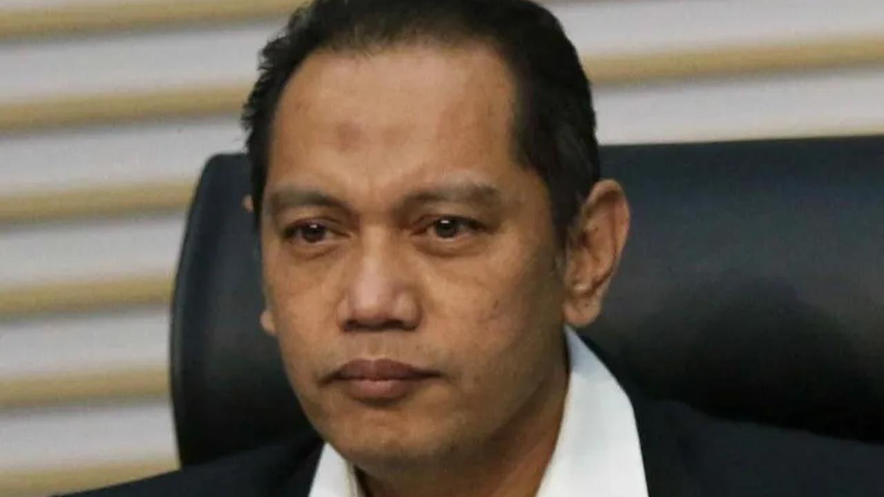 Wakil Ketua KPK Nurul Ghufron memberikan keterangan dalam konferensi pers tersebut di Gedung Merah Putih KPK, Jakarta, Senin (13/11/2023).<br>