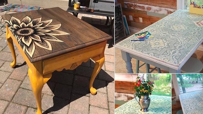  Diy Meja Makan Lama  Home Desaign