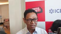 Wakil Menteri Energi dan Sumber Daya Mineral (ESDM) Yuliot Tanjung dalam&nbsp; Indonesia Summit 2025, di Jakarta, Rabu (27/8/2025).&nbsp;Yuliot menjelaskan mengenai kelangkaan BBM SPBU&nbsp;swasta. (Liputan6.com/Arief)