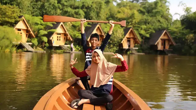 Rama dan Syahlya, anak-anak Agung Malik Happy. (Foto: Dok. Koleksi Pribadi Agung Malik Happy)