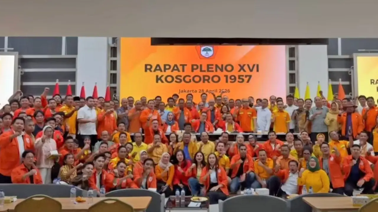 Rapat pleno KOSGORO 1957 (Istimewa)