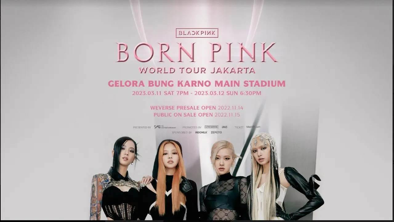 BLACKPINK WORLD TOUR [BORN PINK] JAKARTA