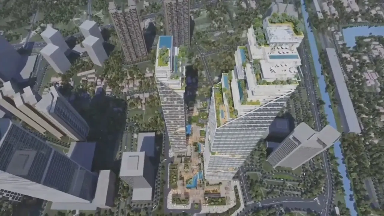 PT Taspen (Persero) akan membagun gedung Oasis Central Sudirman di Jakarta mirip pusat distrik Ginza di Tokyo, Jepang.