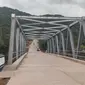 Jembatan Cibayongbong, salah satu akses penghubung yang terdapat di Jalur Lingkar Barat Kabupaten Purwakarta. Foto (Istimewa)