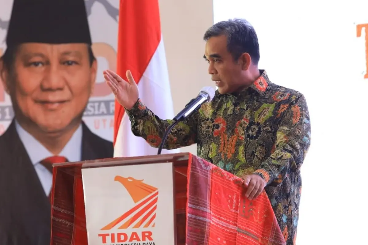 Sekretaris Jenderal Gerindra Ahmad Muzani.