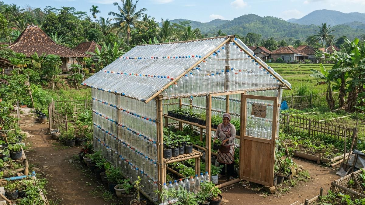 8 Cara Membuat Ventilasi Greenhouse Botol agar Tidak Berjamur, Tanaman Sehat Anti Lembap