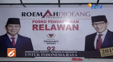 Resmikan Roemah Djoeang, Sandiaga berpesan agar relawan sebarkan visi misi tentang perubahan ekonomi.