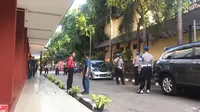 Suasana Rumah Sakit Polri, Kramat Jati, Jakarta Timur usai kerusuhan di Mako Brimob. (Liputan6.com/Muhammad Radityo Priyasmoro)