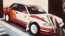 Mitsubishi Lancer Evo I Rally Spec meramaikan gelaran pameran otomotif Jakarta Auto Expo 1996. (Source: Instagram/@billy.shwandana)