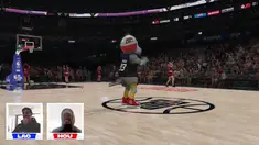 Berita video serunya pertarungan kiper Real Madrid, Thibaut Courtois, melawan wonderkid Chelsea, Callum Hudson-Odoi, bermain gim NBA 2K20.