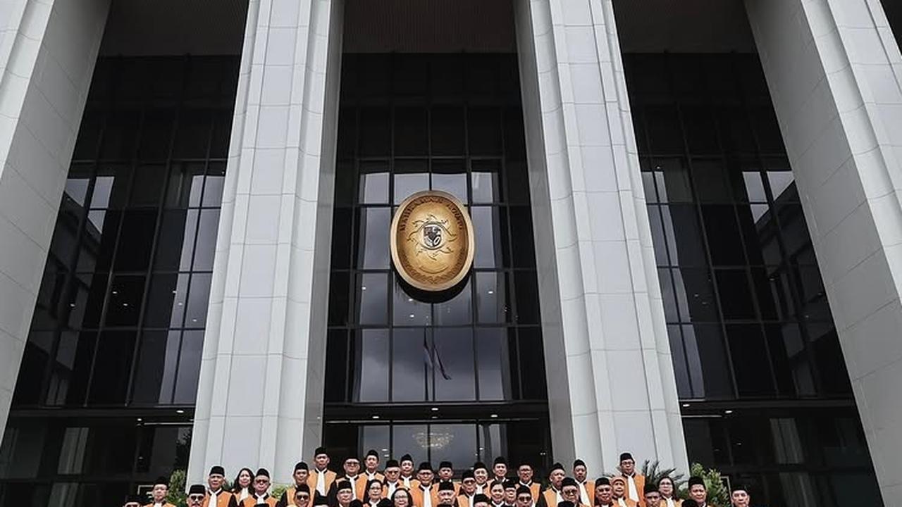 Presiden Prabowo Subianto di Acara Laporan Tahunan Mahkamah Agung