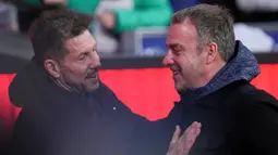 Kemenangan besar ini menjadi bekal berharga bagi Atletico untuk menghadapi leg kedua nanti. (AP Photo/Manu Fernandez)